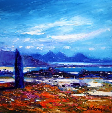 Standing stone Isle of Colonsay 16x16 Standing stone Isle of Colonsay 16x16